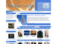 Tablet Screenshot of abrahamsingles.com
